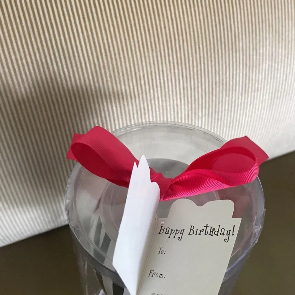 Mud Pie 40th Birthday Wine Glass